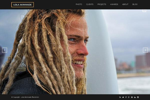 akinmade.com site used Focal