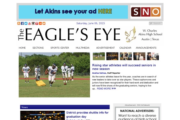 Sno Flex theme site design template sample