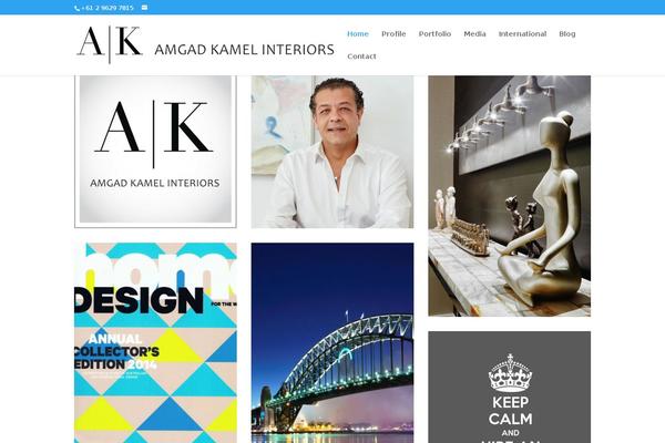 akinteriors.com.au site used Divi-helpwise
