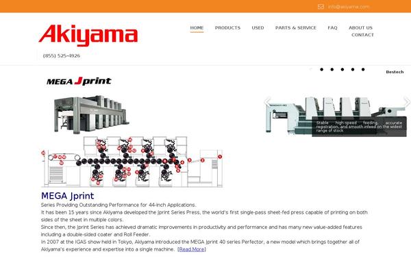 Industrial-child theme site design template sample