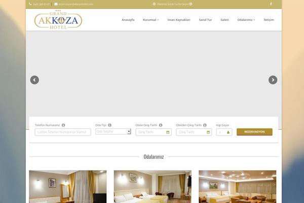 Starhotel theme site design template sample