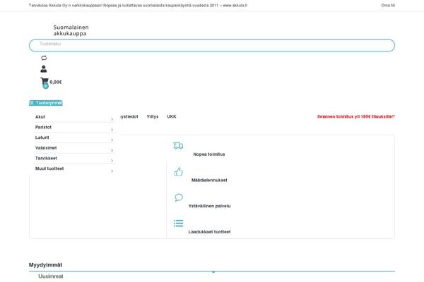 Site using Wc-paytrail plugin