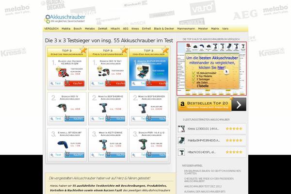 InReview theme site design template sample