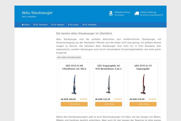 Bootscore-child-main theme site design template sample