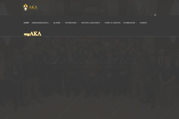 Sigma theme site design template sample