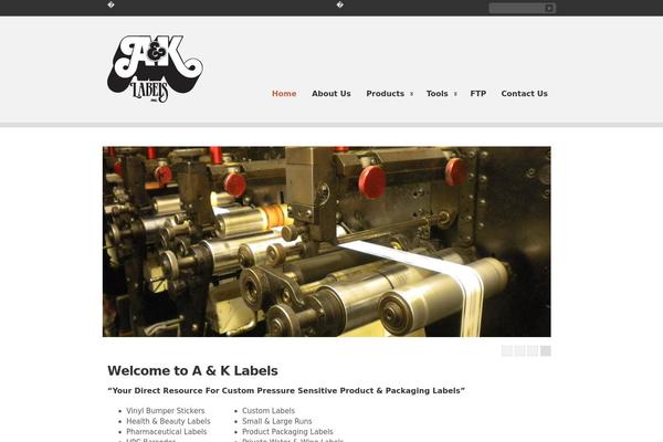 Clearly Modern theme site design template sample
