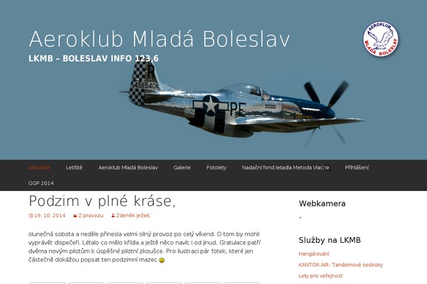 Site using Čeština pro WordPress plugin