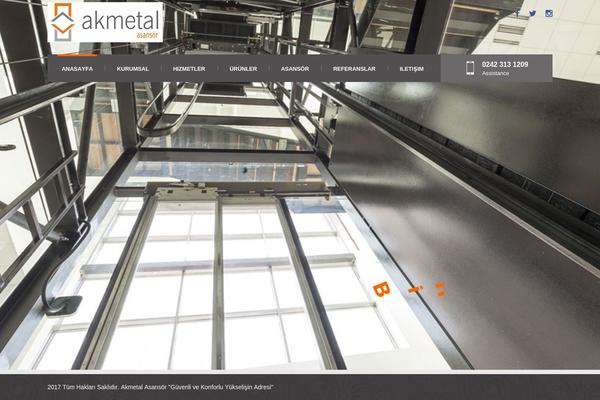 akmetalasansor.com site used Akmetal