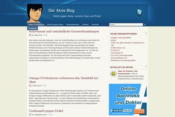Wellness theme site design template sample