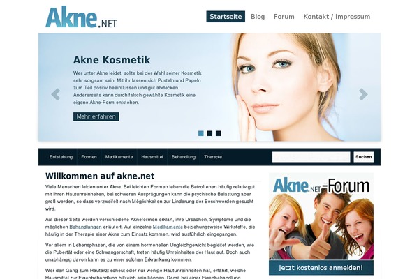 akne.net site used Akne-net