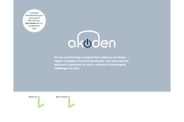 akoden.com site used Akoden