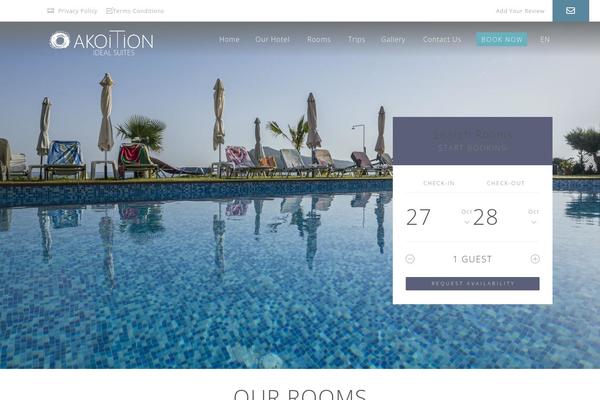 Site using Nd-booking plugin