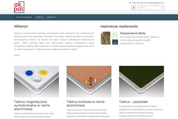 AccessPress Pro theme site design template sample