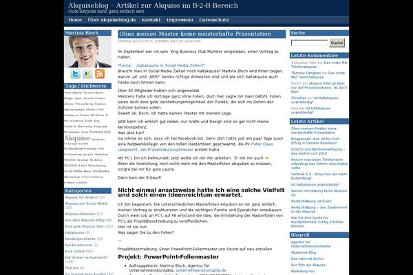 akquiseblog.de site used Lemming