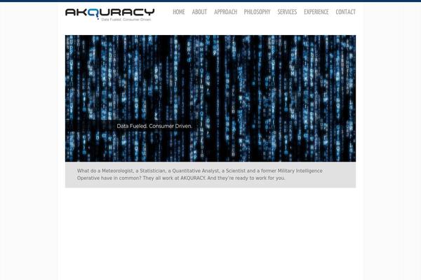 akquracy.com site used Zig Zag