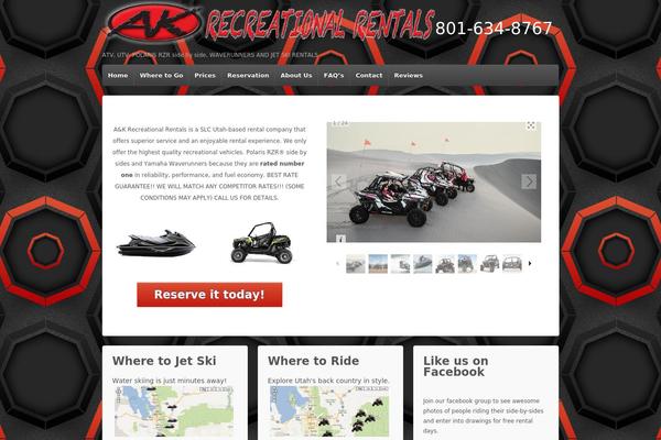 Responsive theme site design template sample