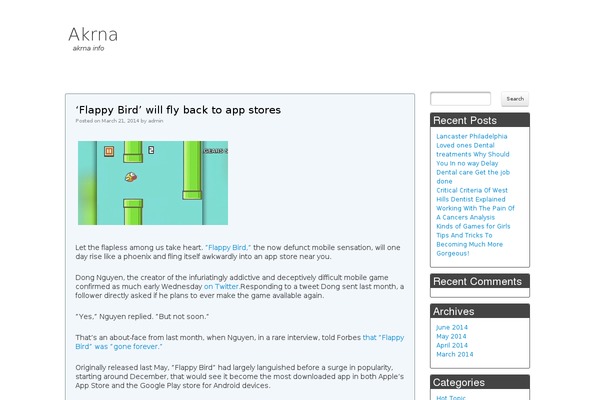mzx static theme site design template sample
