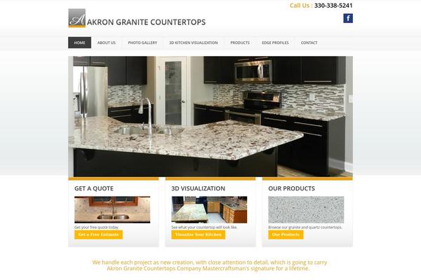 Goodnex theme site design template sample