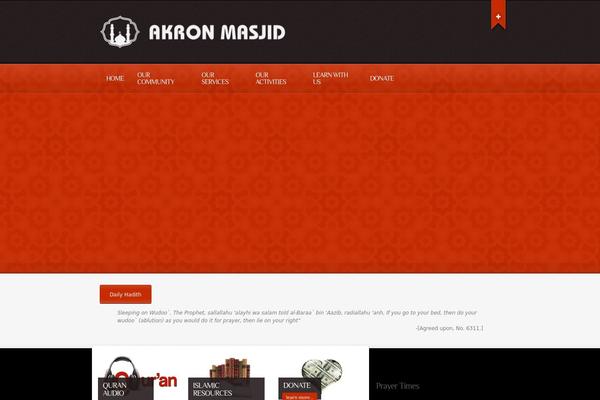 Site using (a) Slideshow plugin