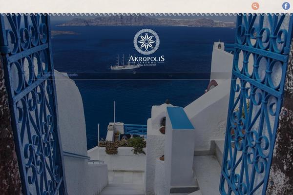akropolis theme websites examples