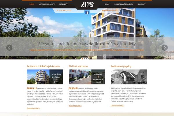 akroreal.cz site used Akroreal