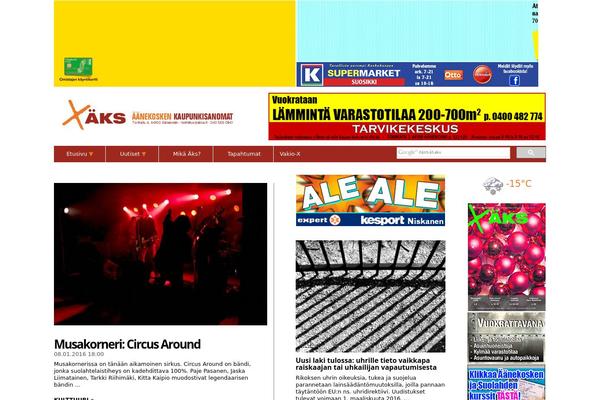 Site using ISSUU Magazine Display plugin