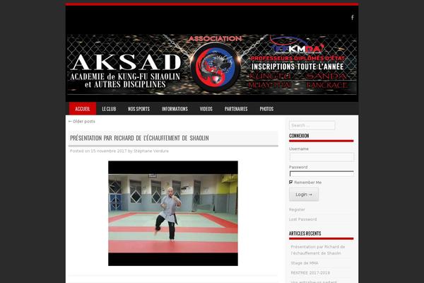 SPORTY theme site design template sample