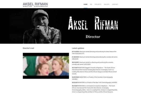 Olympus theme site design template sample