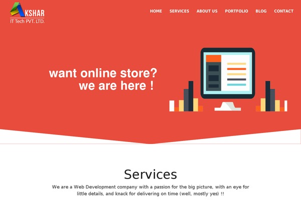 aksharittechpvtltd.com site used Akshar
