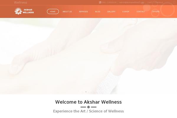Spa Lab theme site design template sample