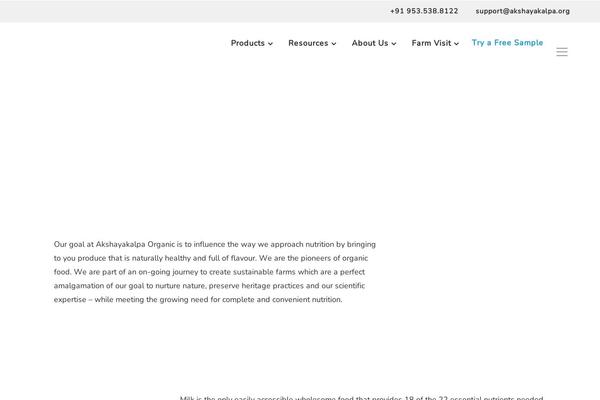 akshayakalpa.org site used Foxin_child