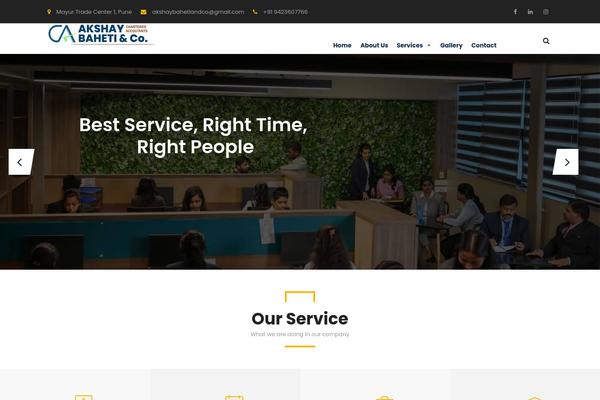 Site using Vc-addons-amwal plugin