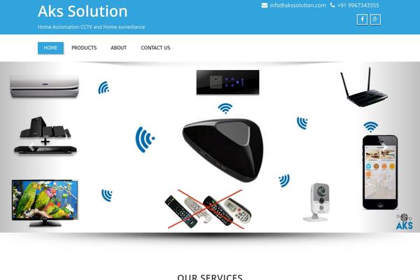 Enigma theme site design template sample
