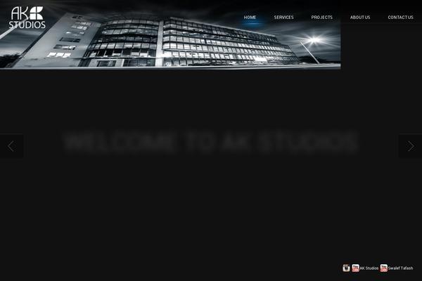 Site using Simple Responsive Slider plugin