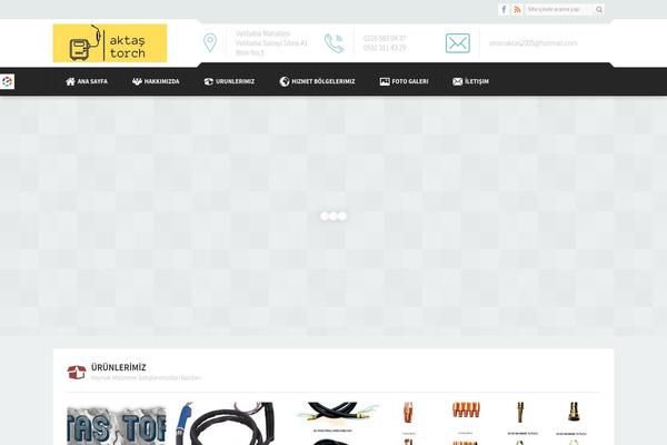 Yakamoz theme site design template sample