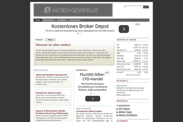BranfordMagazine theme site design template sample