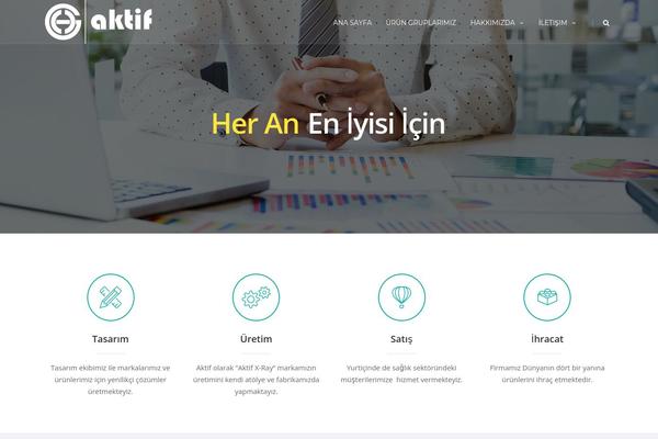 Fortuna theme site design template sample