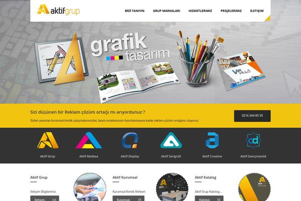 Konstruct theme site design template sample