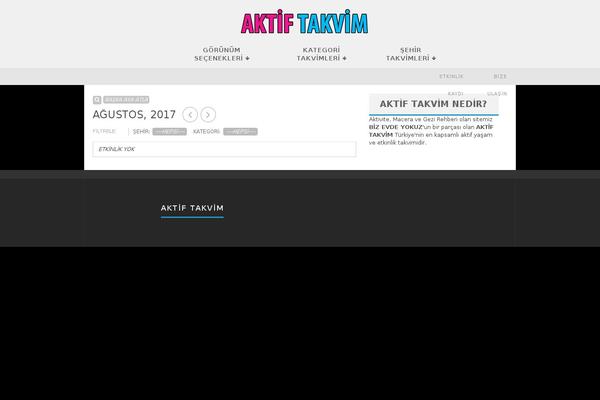 Site using Eventon-search plugin