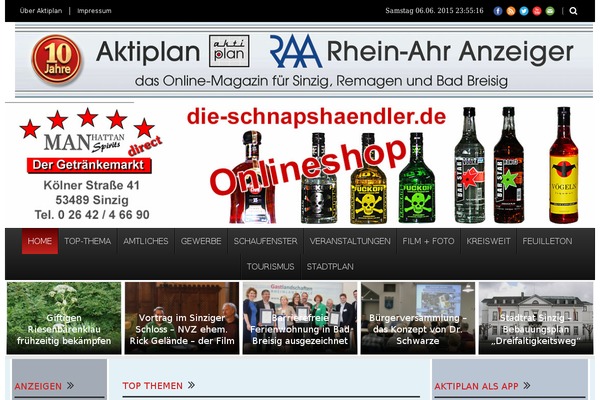 Site using Eventon-event-lists plugin