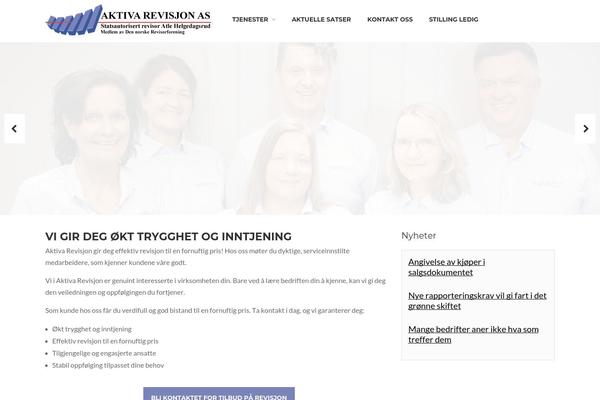 WorkScout theme site design template sample