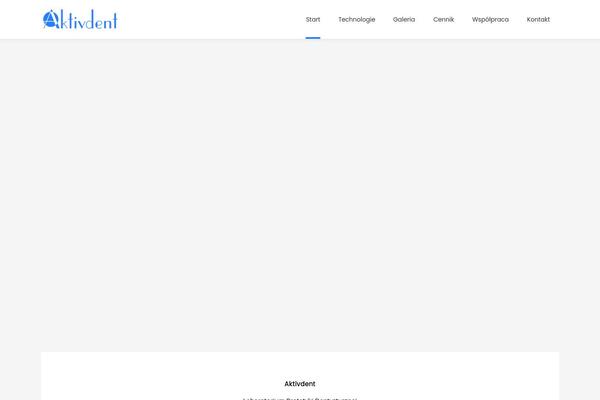 MediClinic theme site design template sample