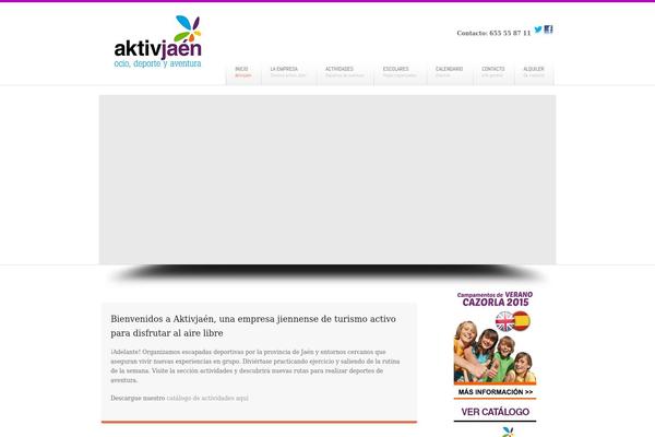 FreshBiz theme site design template sample