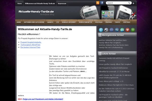 aktuelle-handy-tarife.de site used Appleiphone