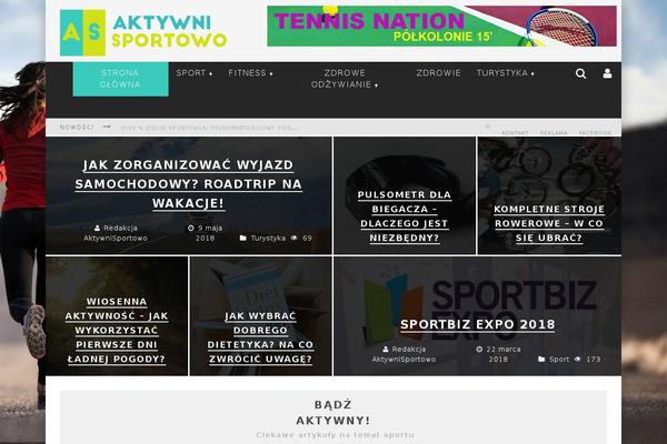 Valenti theme site design template sample