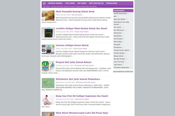 Flat728 theme site design template sample