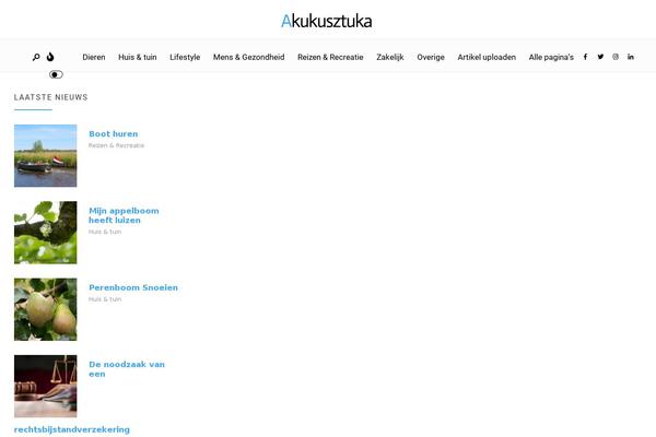 akukusztuka.eu site used Newsource