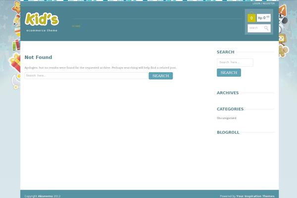 akunemu.com site used Kidshop-free