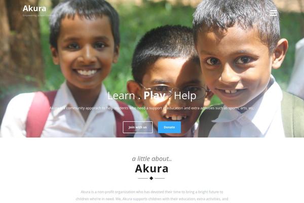 Optimizer theme site design template sample