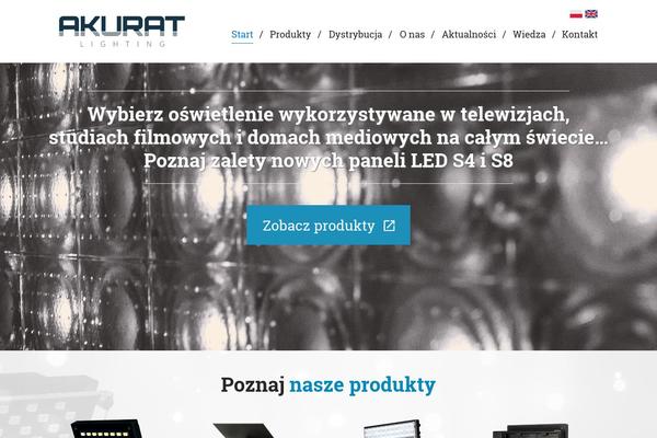 akuratlighting.com site used Akurat